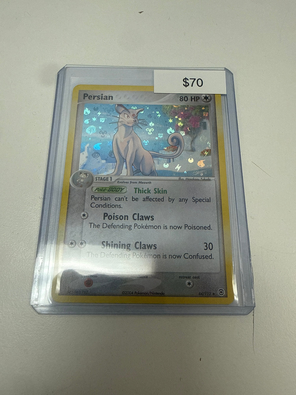Pokemon Persian Holo #44/112