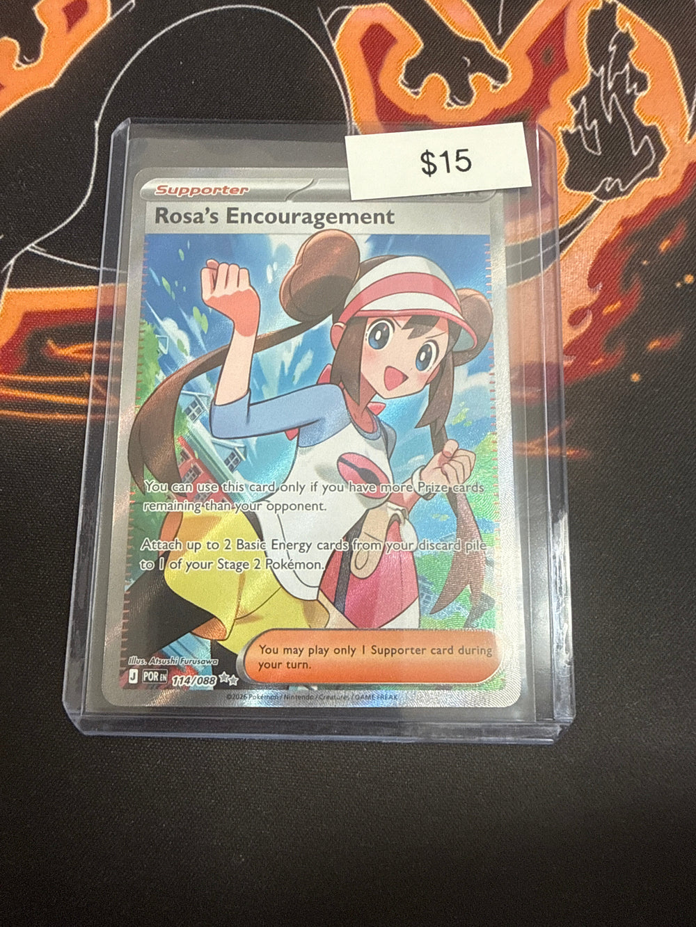 Pokemon Rosa’s Encouragement #114/088