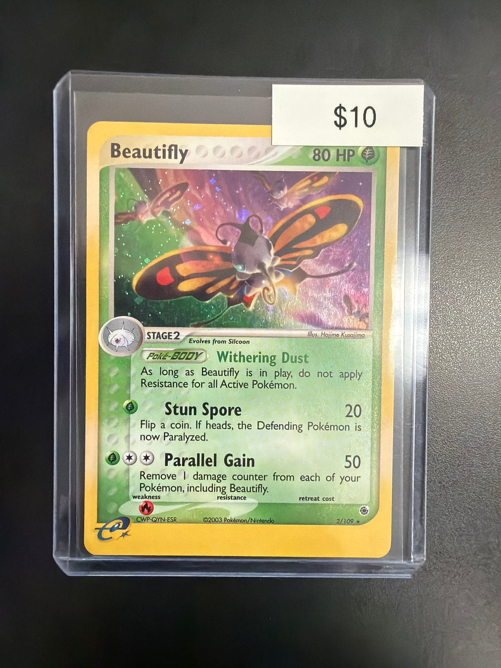 Pokemon Beautifly 2/109 Holo LP