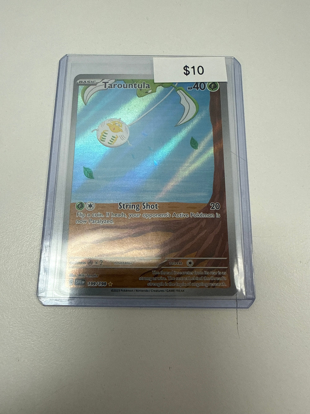 Pokemon Tarountula 199/198