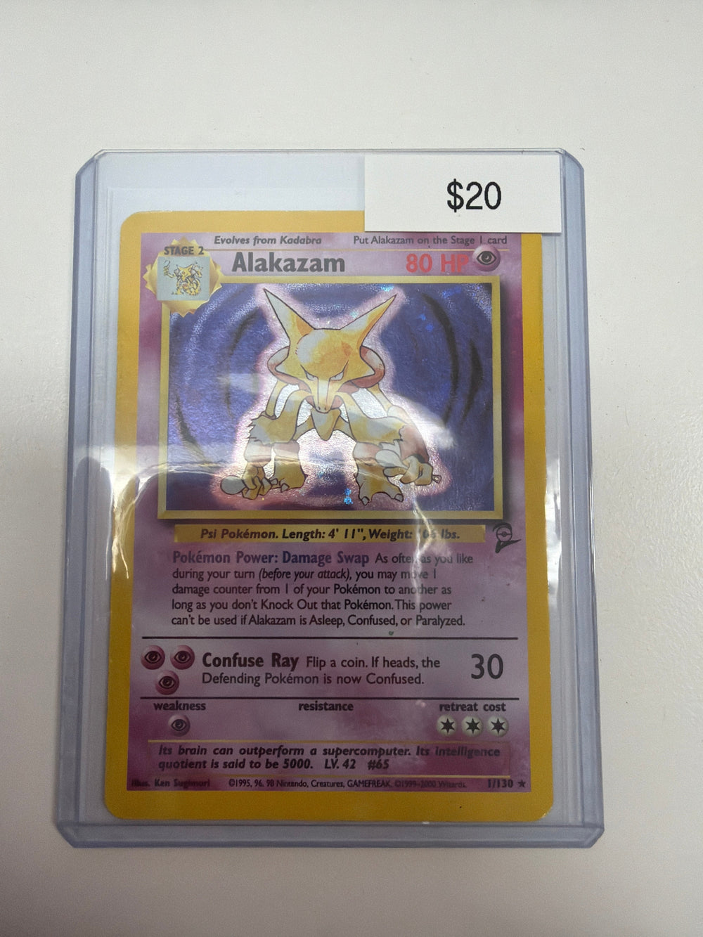 Pokemon Alakazam 1/130
