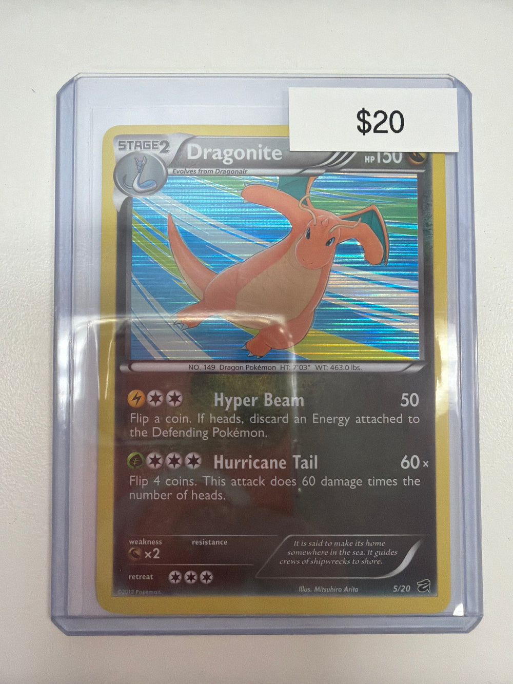 Pokemon Dragonite 5/20
