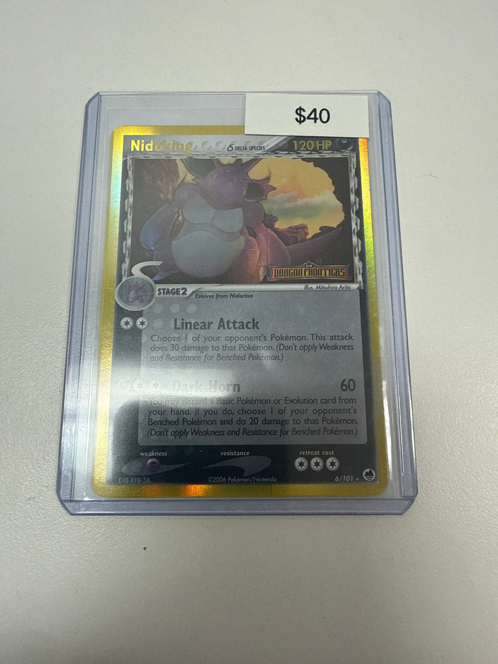Pokemon Nidoking Delta Species Stamped #6/101