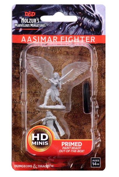 Dungeons & Dragons: Nolzur's Marvelous Unpainted Miniatures - W06 Female Aasimar Fighter