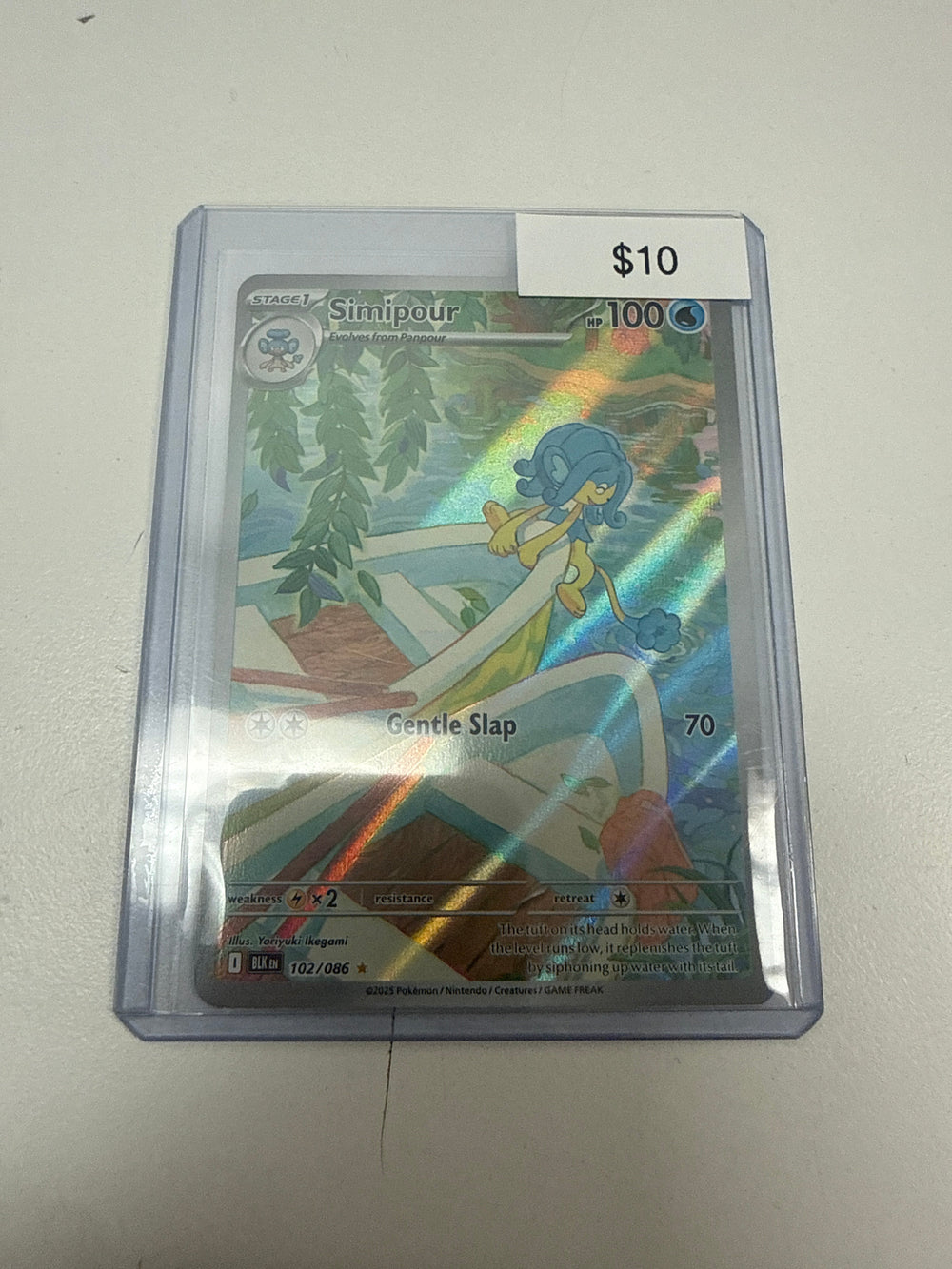 Pokemon Simipour #102/086