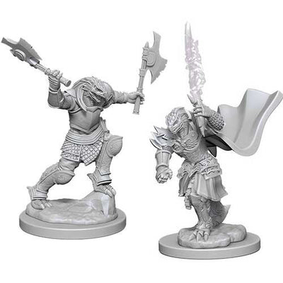 Dungeons & Dragons: Nolzur's Marvelous Unpainted Miniatures - W04 Dragonborn Female Fighter