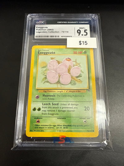Pokemon Exeggcute Non-Holo #75/110 CGC 9.5