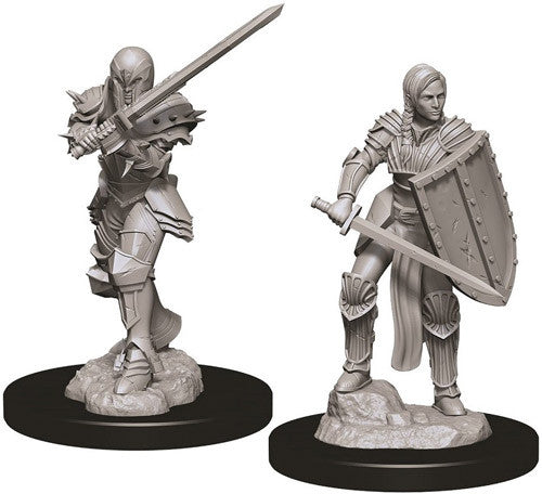 Dungeons & Dragons: Nolzur's Marvelous Unpainted Miniatures - W09 Female Human Fighter