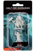 Dungeons & Dragons: Nolzur's Marvelous Unpainted Miniatures - W09 Female Half-Orc Barbarian