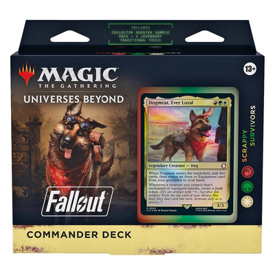 Magic the Gathering: Fallout Commander Deck - Scrappy Survivors