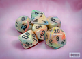 Chessex: Festive Circus/Black 7-Die Set