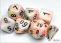 Chessex: Festive Circus/Black 7-Die Set