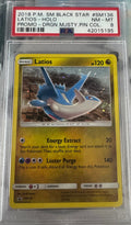 2018 Pokemon Latios #SM136 PSA 8