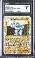 2002 POKEMON MACHOKE LEGENDARY COLLECTION #51/110 REVERSE HOLO CGC 5