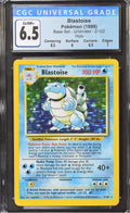 1999 Pokemon Blastoise #2/102 CGC 6.5