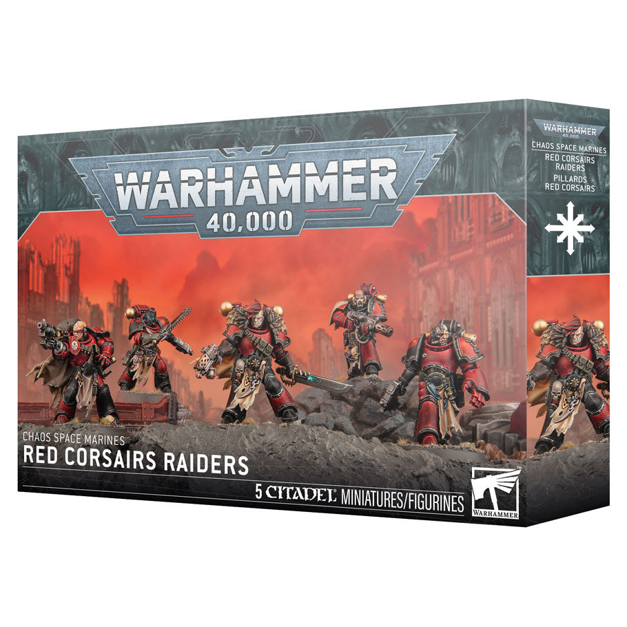 Warhammer 40K: Chaos Space Marines - Red Corsairs Raiders