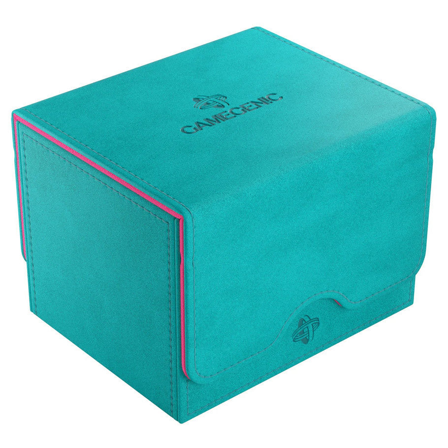 Gamegenic Sidekick 100+ XL Convertible Deck Box - Teal/Pink