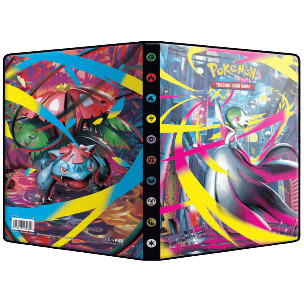 Ultra Pro Portfolio Pokemon Mega Evolution Phantasmal Flames 4 Pocket