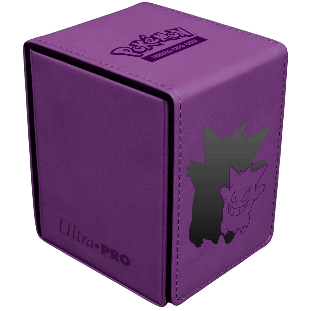 Ultra Pro Deck Box Pokemon Gengar Elite Series Alcove Flip