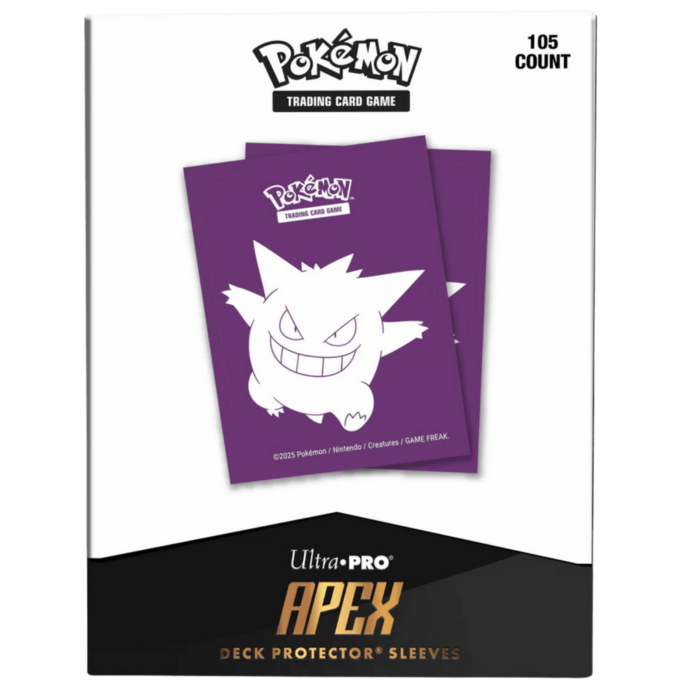 Ultra Pro Sleeves Apex Pokemon Gengar Elite Series 105ct