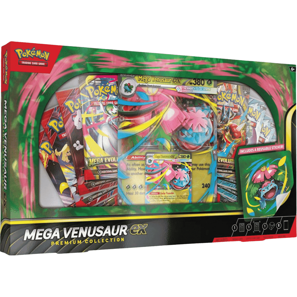 Pokemon Mega Venusaur Ex Premium Collection