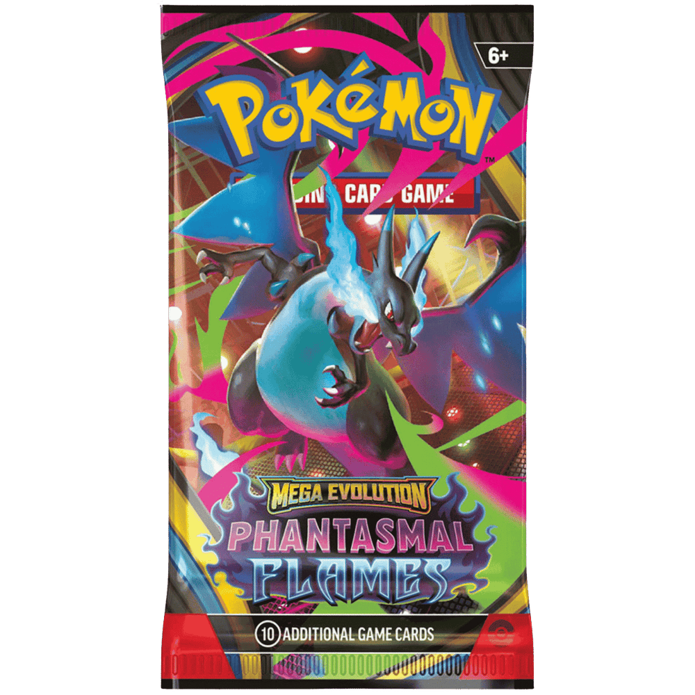 Pokemon Mega Evolution Phantasmal Flames Booster Pack