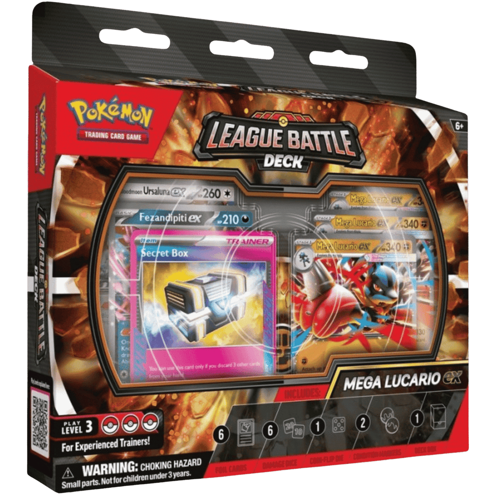 Pokemon Mega Lucario Ex League Battle Deck