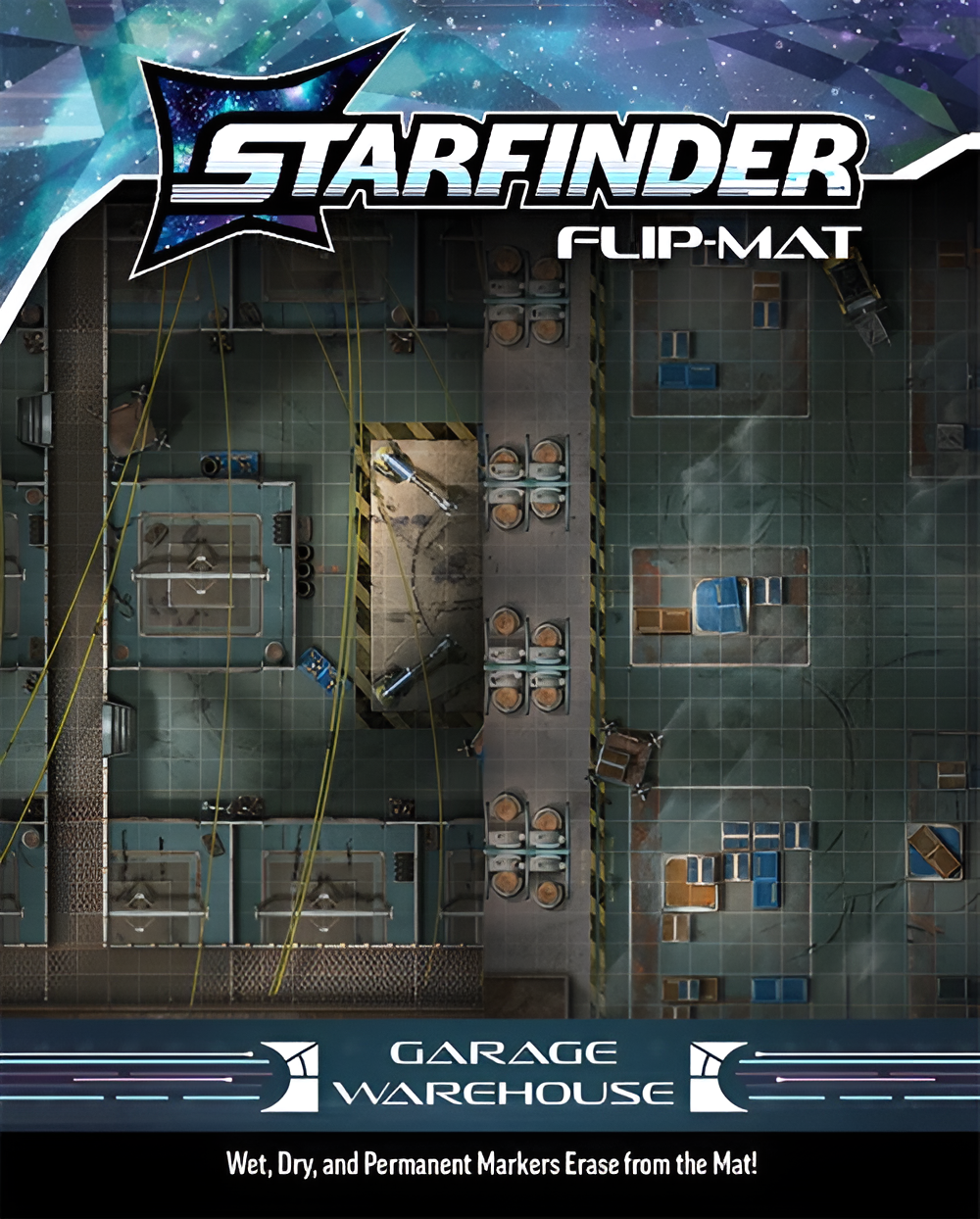 Starfinder RPG 2E: Flip-Mat - Garage Warehouse