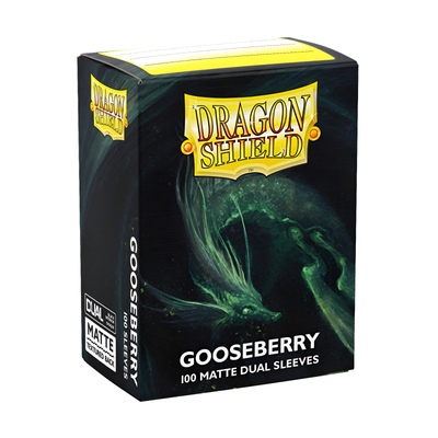 Dragon Shield Sleeves: Standard Matte Dual - Gooseberry 100CT