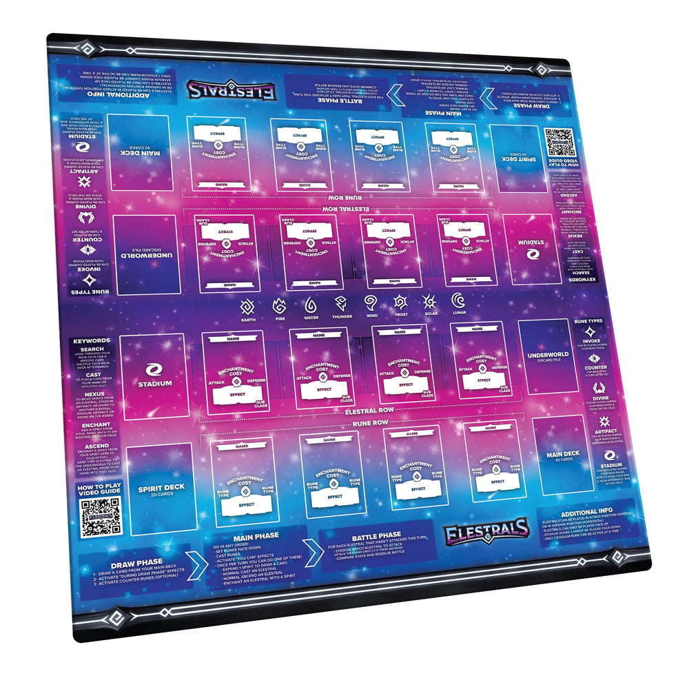 Elestrals TCG: 2-Player Demo Playmat
