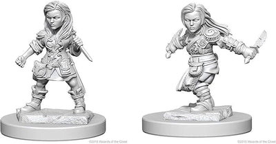 Dungeons & Dragons: Nolzur's Marvelous Unpainted Miniatures - W01 Halfling Female Rogue