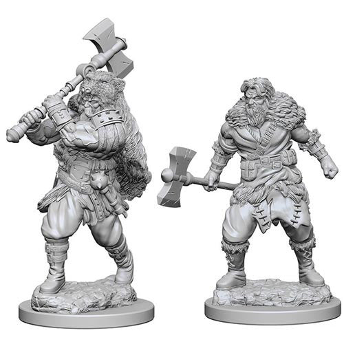 Dungeons & Dragons: Nolzur's Marvelous Unpainted Miniatures - W01 Human Male Barbarian