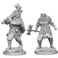 Dungeons & Dragons: Nolzur's Marvelous Unpainted Miniatures - W01 Human Male Barbarian