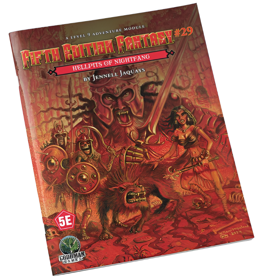 D&D 5E: Fantasy #30: Hellpits of Nightfang