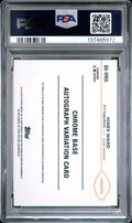 Hines Ward Gold Wave /50 PSA 10 2024 Topps Chrome Base Autograph Variations