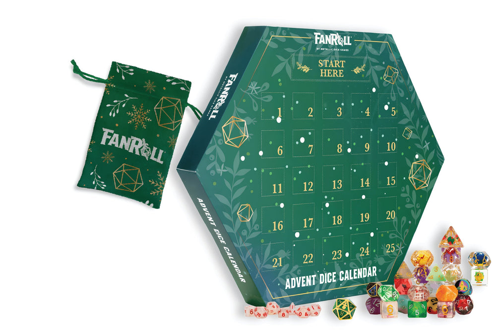 Advent Dice Calendar: Holiday Dice 2025