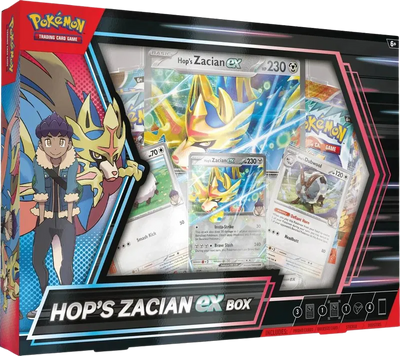 Pokémon TCG: Hop's Zacian ex Box