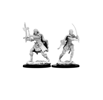 Dungeons & Dragons: Nolzur's Marvelous Unpainted Miniatures - W01 Human Female Barbarian