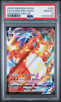 2020 POKEMON DARKNESS ABLAZE CHARIZARD VMAX #20 PSA 10