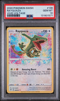 2020 POKEMON SWORD & SHIELD VIVID VOLTAGE #138 RAYQUAZA VIVID VOLTAGE PSA 10