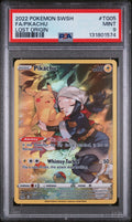 2022 POKEMON SWORD & SHIELD LOST ORIGIN #TG05 FA/PIKACHU LOST ORIGIN PSA 9
