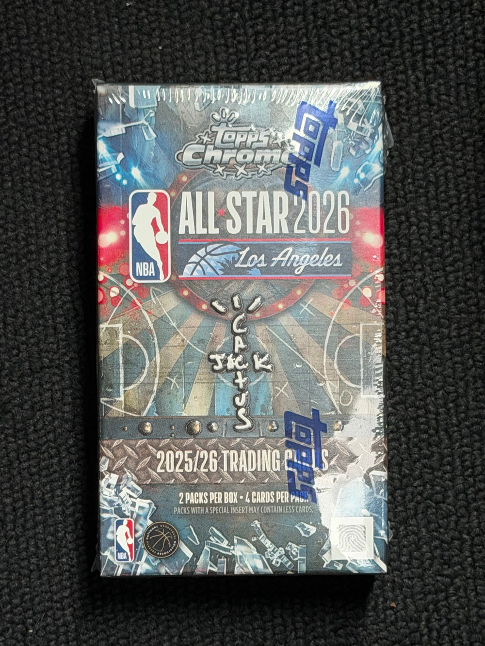 2025-26 Topps Chrome Basketball x Cactus Jack Travis Scott NBA All Star Box