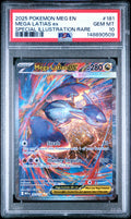2025 POKEMON MEG EN-MEGA EVOLUTION #181 MEGA LATIAS EX SPECIAL ILLUSTRATION RARE PSA 10