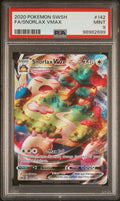 2020 Pokemon Snorlax Vmax #142 PSA 9