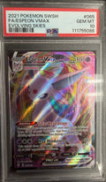 2021 Pokemon SWSH FA/Espeon VMAX Evolving Skies - PSA 10