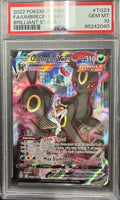 2022 Pokemon SWSH FA/Umbreon VMAX Brilliant Stars - PSA 10