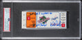Dodgers Kirk Gibson "2x Insc" Signed 1988 WS Game 1 Ticket Auto 10 PSA Slabbed 3