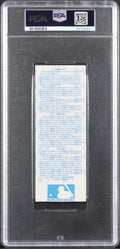 Dodgers Kirk Gibson "2x Insc" Signed 1988 WS Game 1 Ticket Auto 10 PSA Slabbed 3