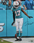 Dolphins Jaylen Waddle Authentic Signed 16x20 Vertical Photo Fanatics COA