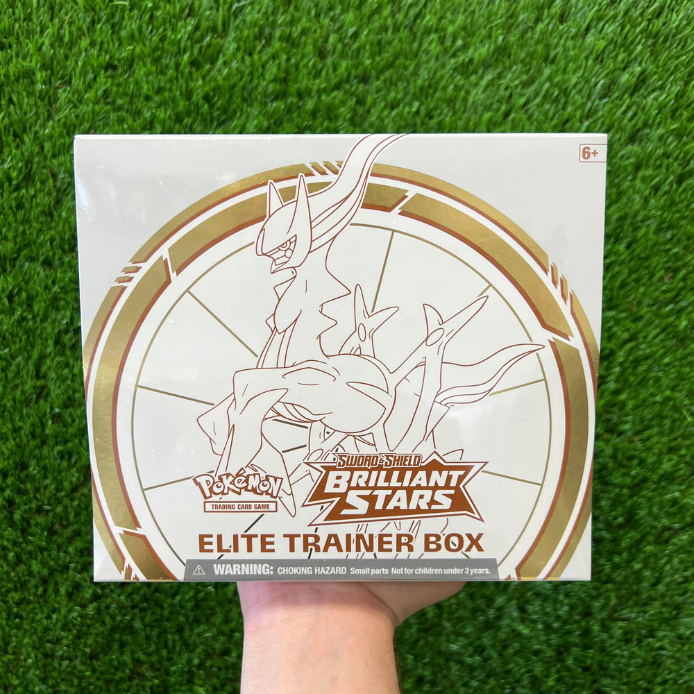 (Small Tear In Seal) Pokemon Brilliant Stars Elite Trainer Box